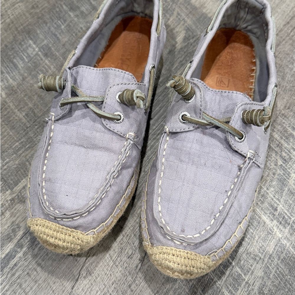Women’s Sperry Gray Boat Shoes
